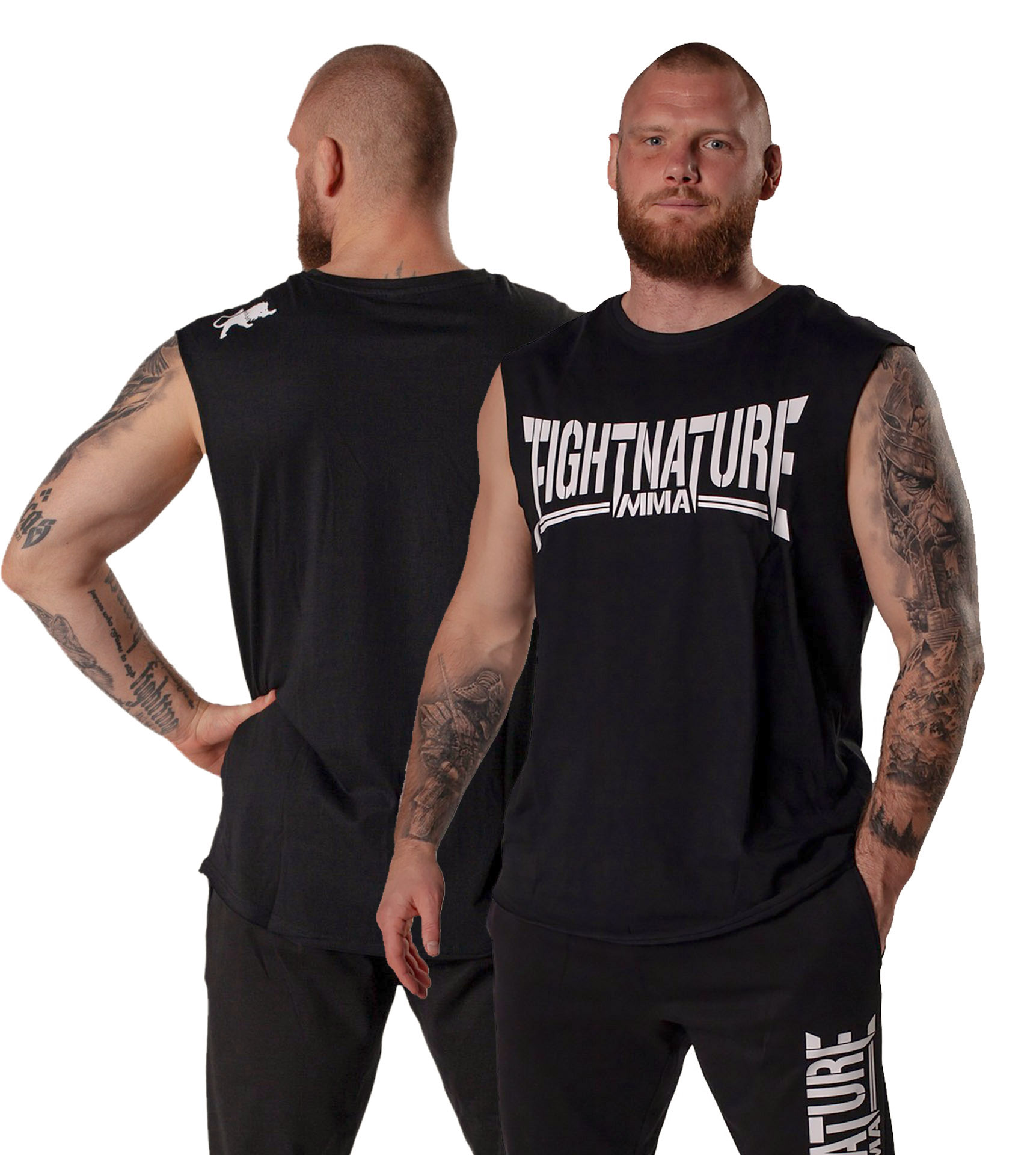 FIGHTNATURE Herren T-Shirt ärmellos