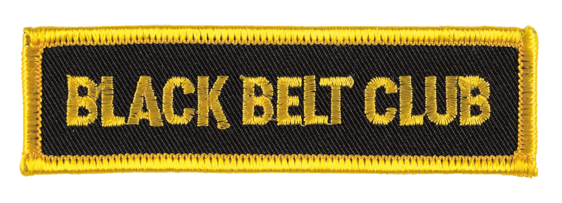 DANRHO Stickabzeichen Black Belt Club