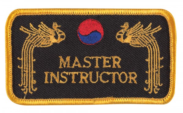 DANRHO Stickabzeichen Master Instructor