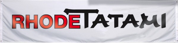 RHODE TATAMI Banner, 300 x 80 cm