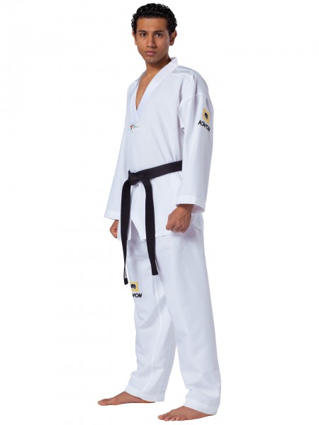 TKD Anzug Fightlite weißes Revers