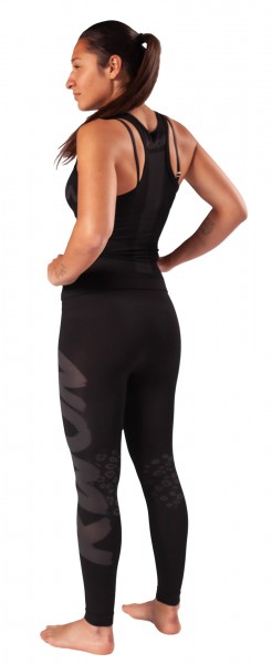 Damen Funktionsleggings schwarz