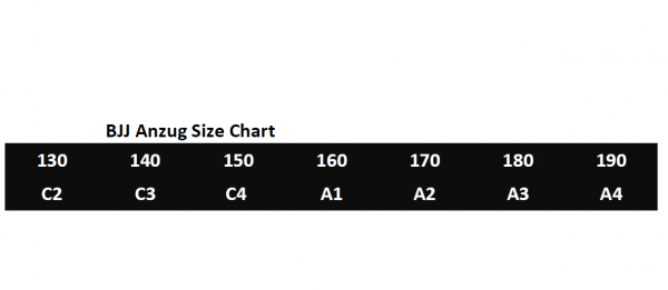 DANRHO Brazilian Jiu Jitsu Anzug 300 g